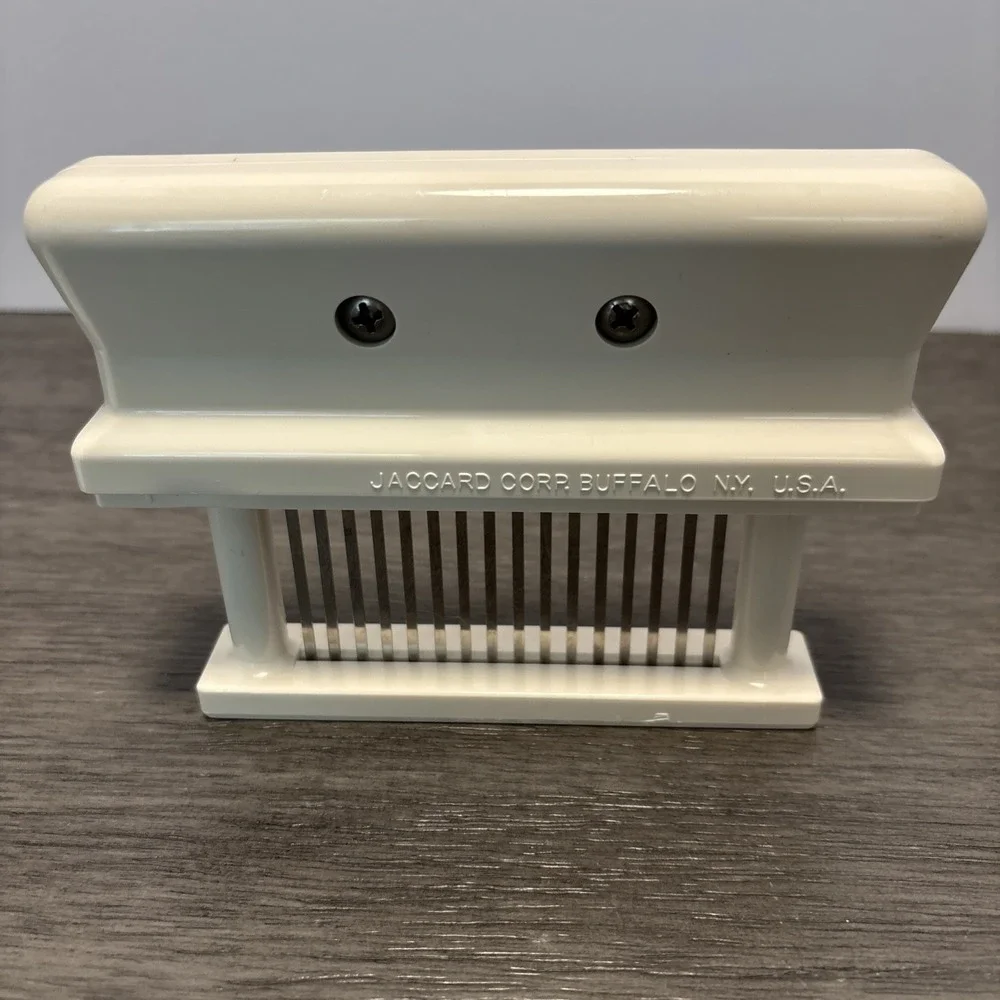 Jaccard Supertendermatic 16‎ Blade Meat Tenderizer, White